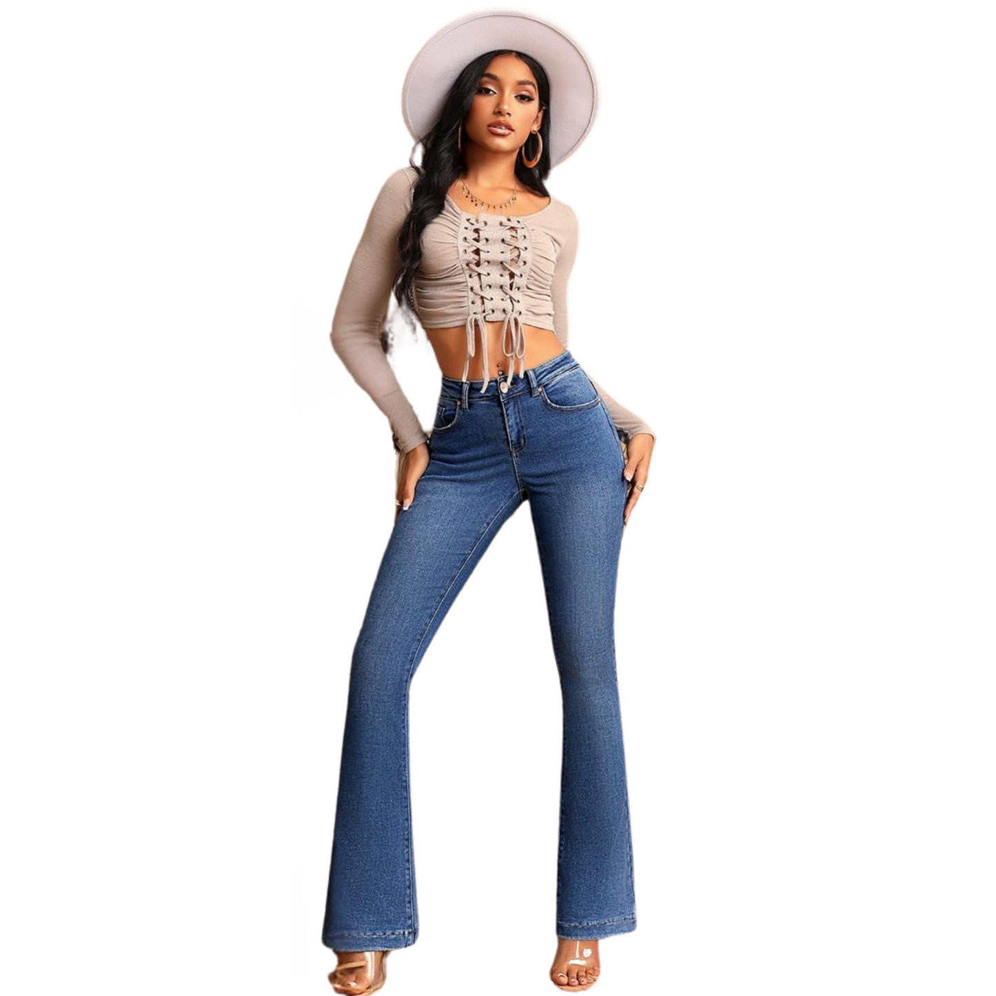 Jeans Corte Bota KX423BB