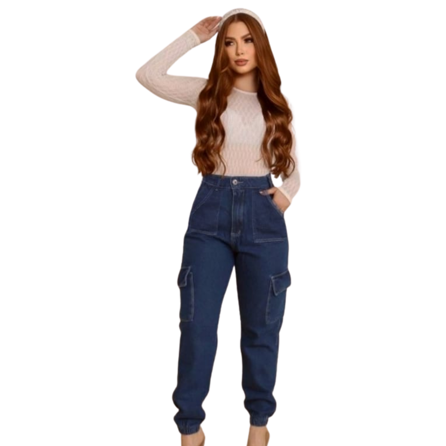 Jeans Jogger Cargo KJO0109