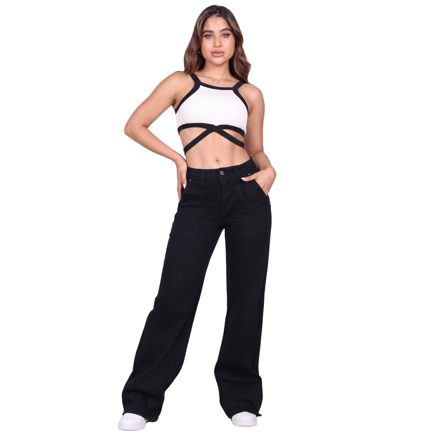 Wide Leg Jeans A10