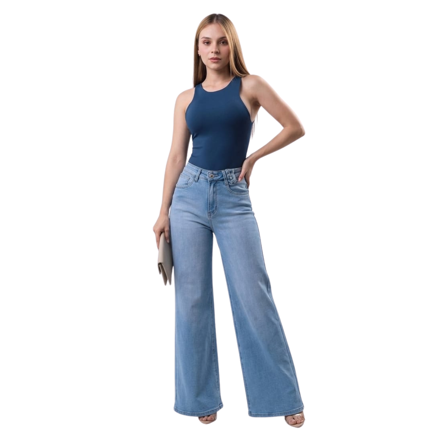 Wide Leg Jeans DFF2118