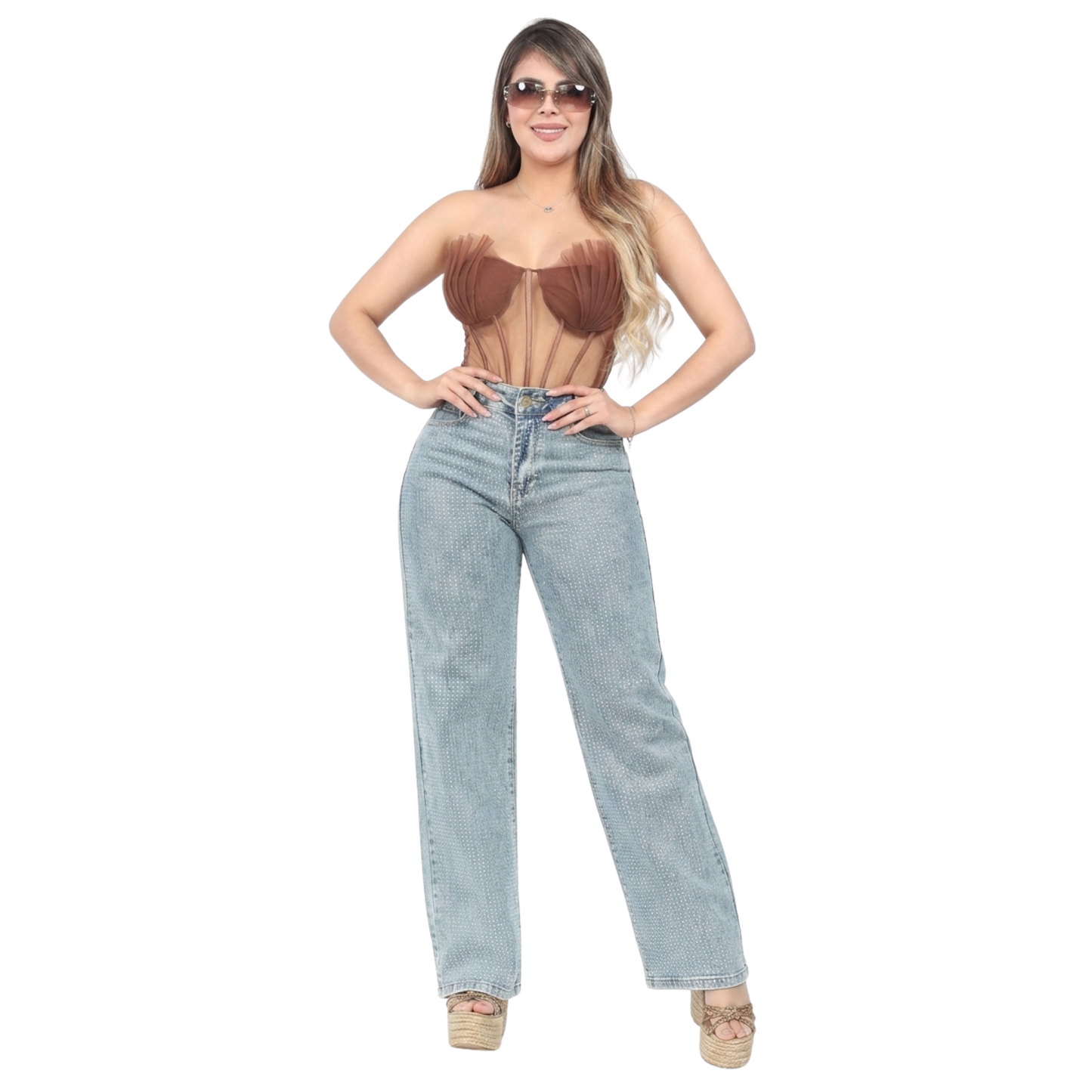 Wide Leg Jeans 1066WLP