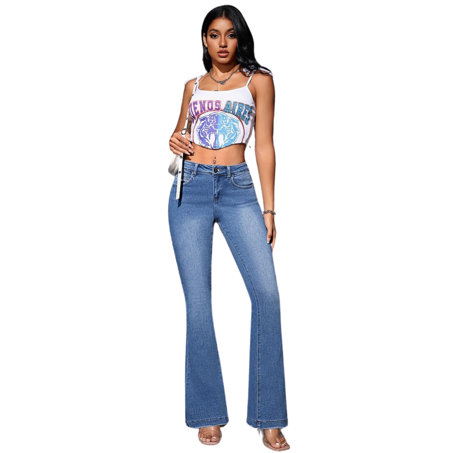 Jeans Corte Bota KX415B