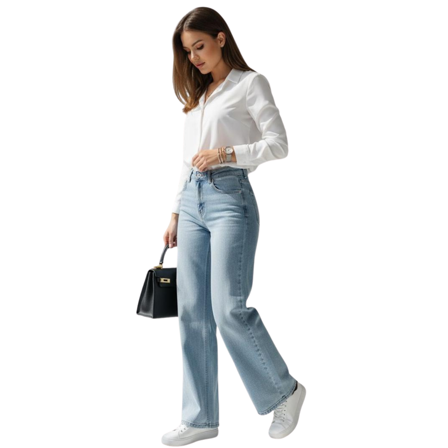Wide Leg Jeans 109S