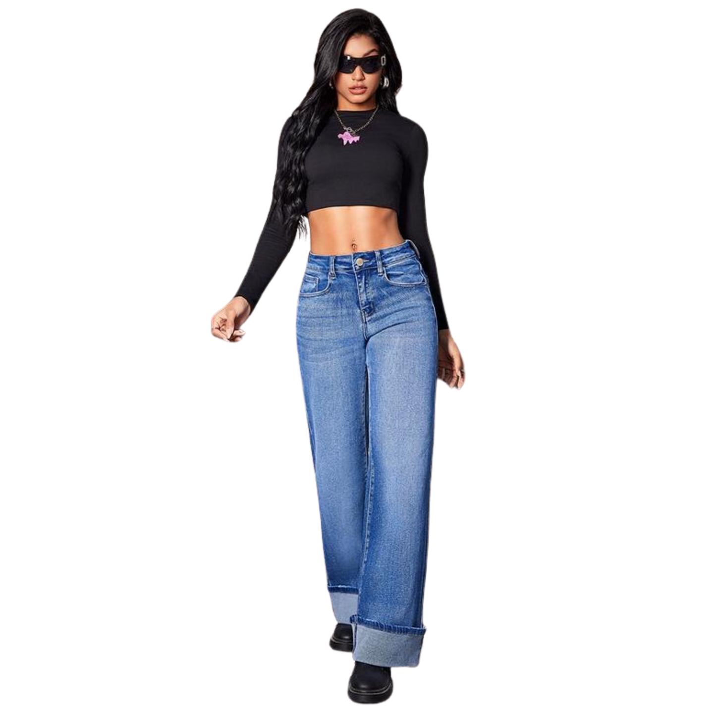 Jeans Wide Leg KP249W