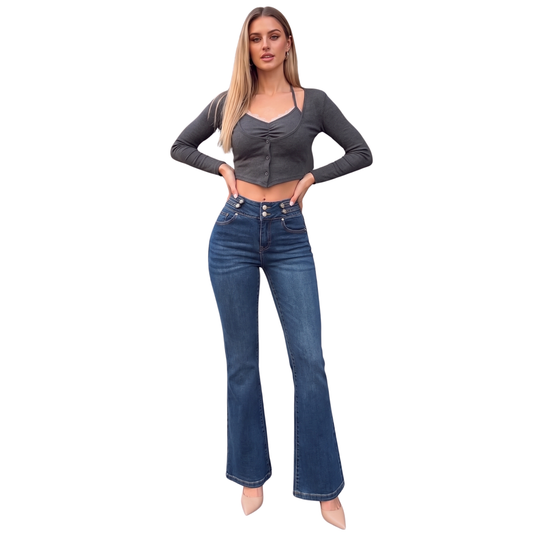 Jeans Corte Bota KP490BB