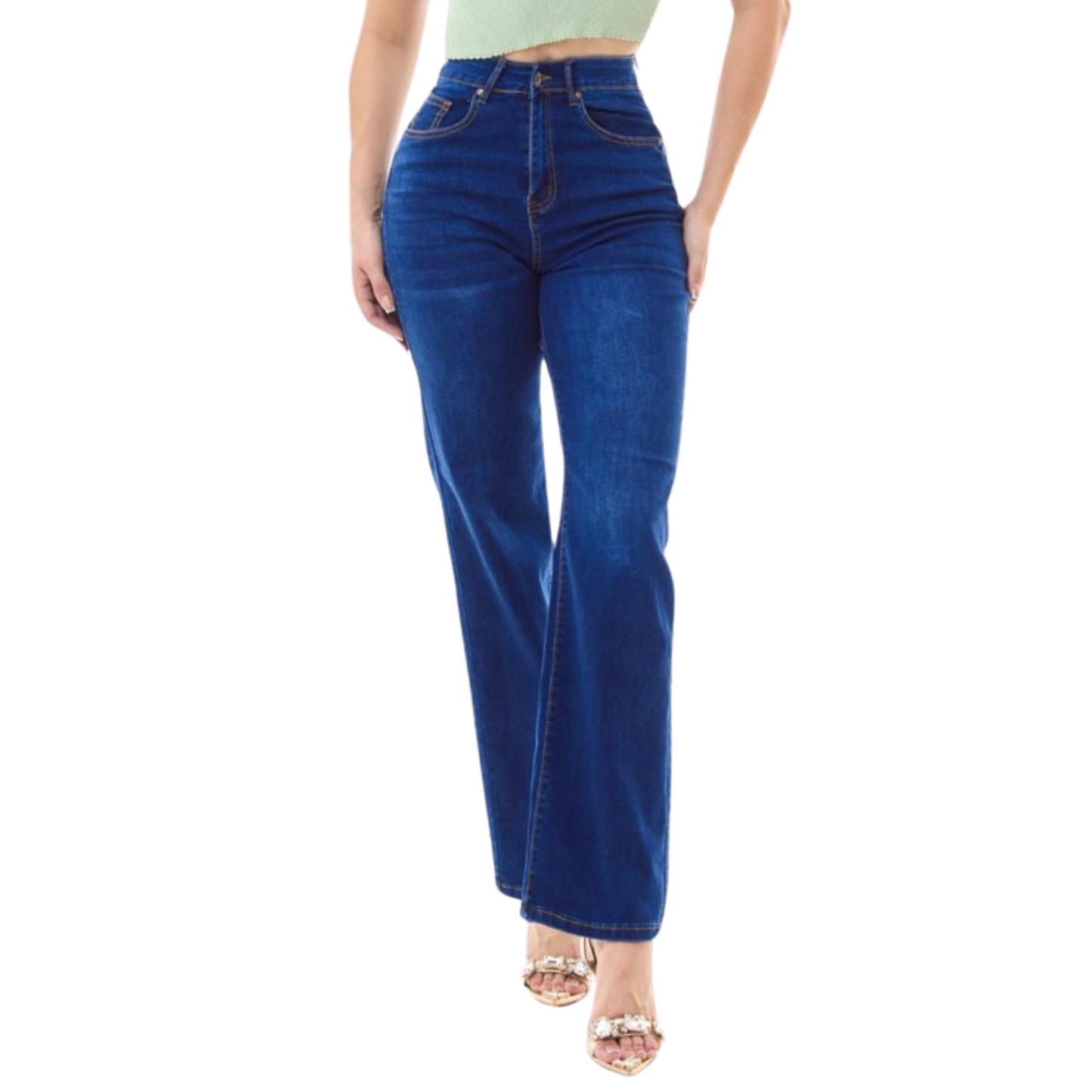 Wide Leg Jeans KIU0009