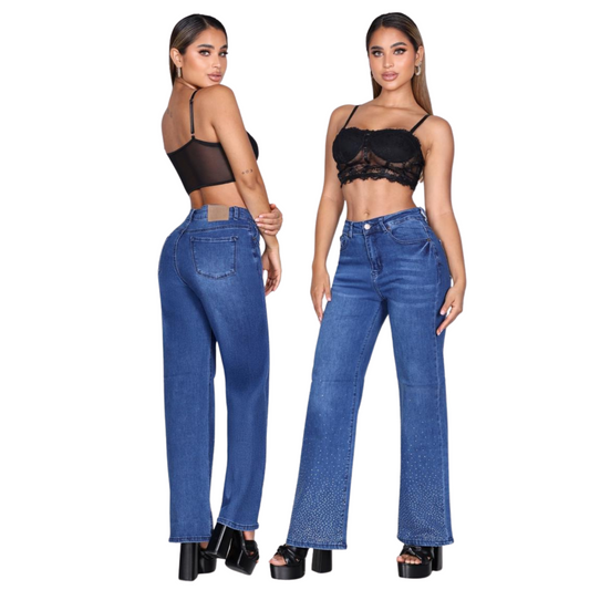 Wide Leg Jeans M180