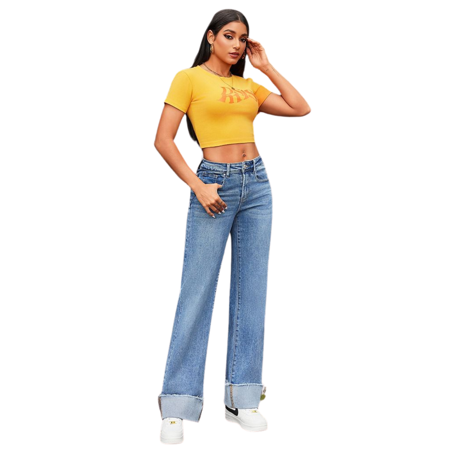 Jeans Wide Leg KP280W