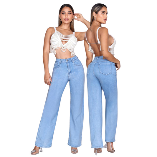 Wide Leg Jeans M164