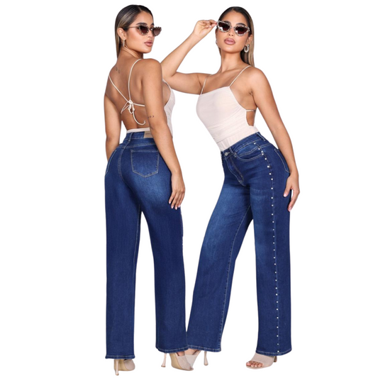 Wide Leg Jeans M154