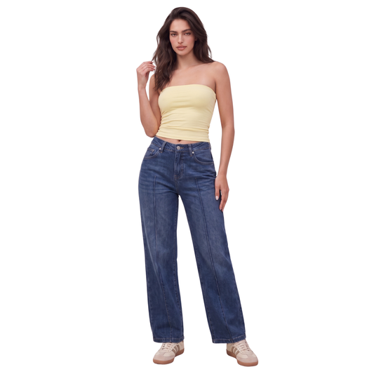 Wide Leg Jeans CC23121W