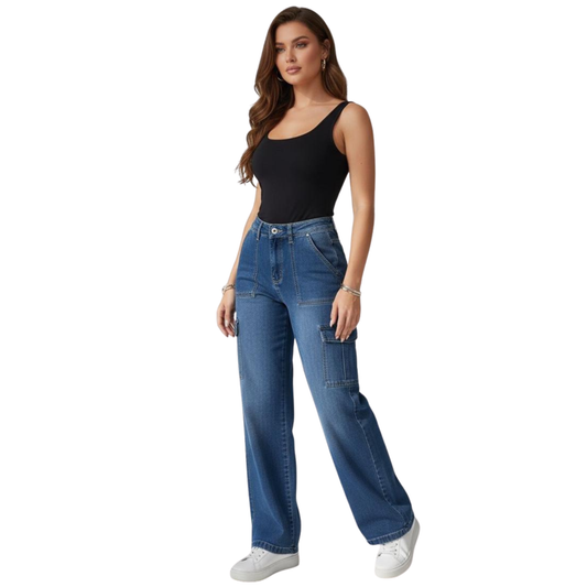 Wide Leg Jeans 084S