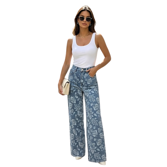 Wide Leg Jeans MS41674