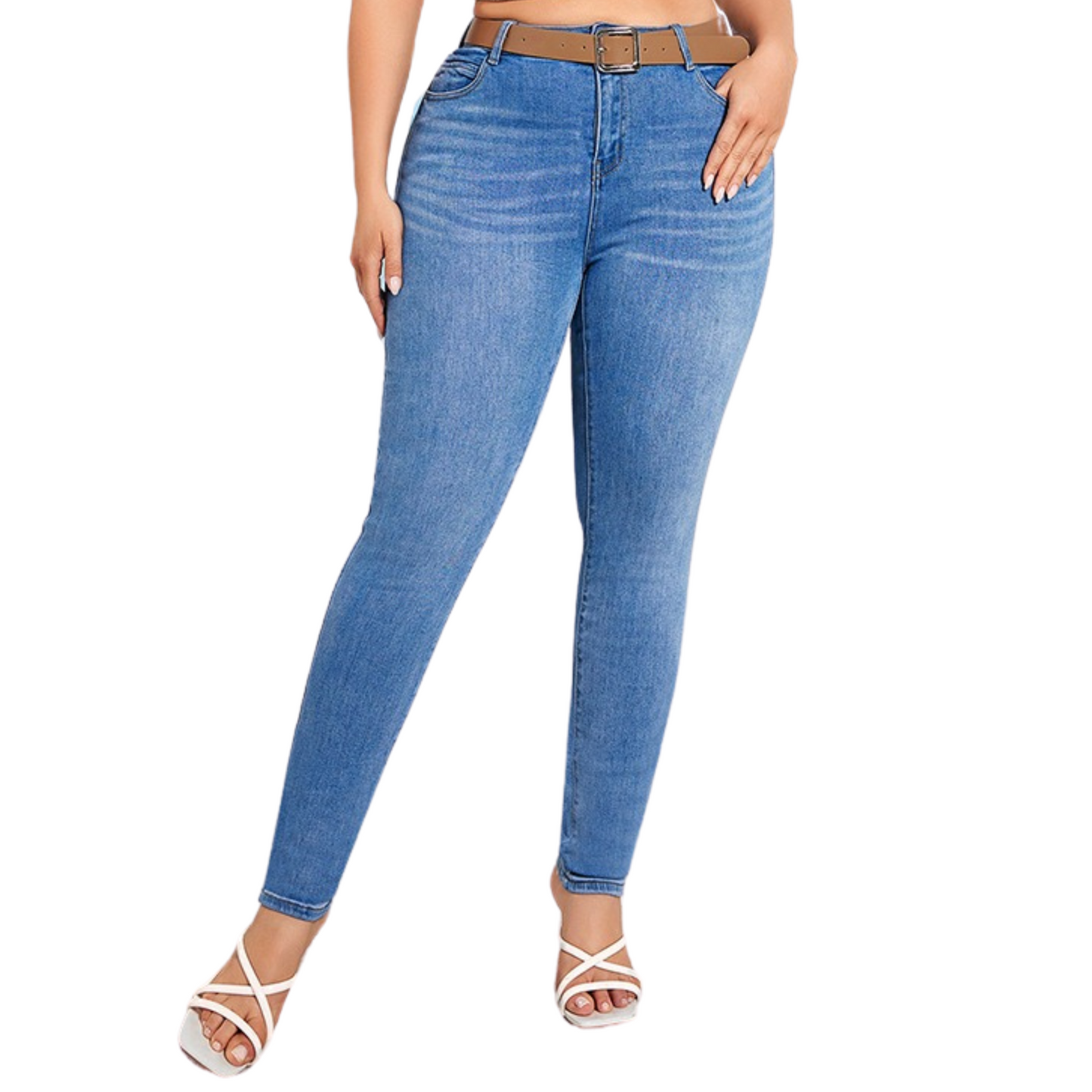 Skinny Jeans Curvy KX291