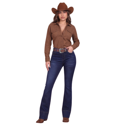 Jeans Corte Bota A62