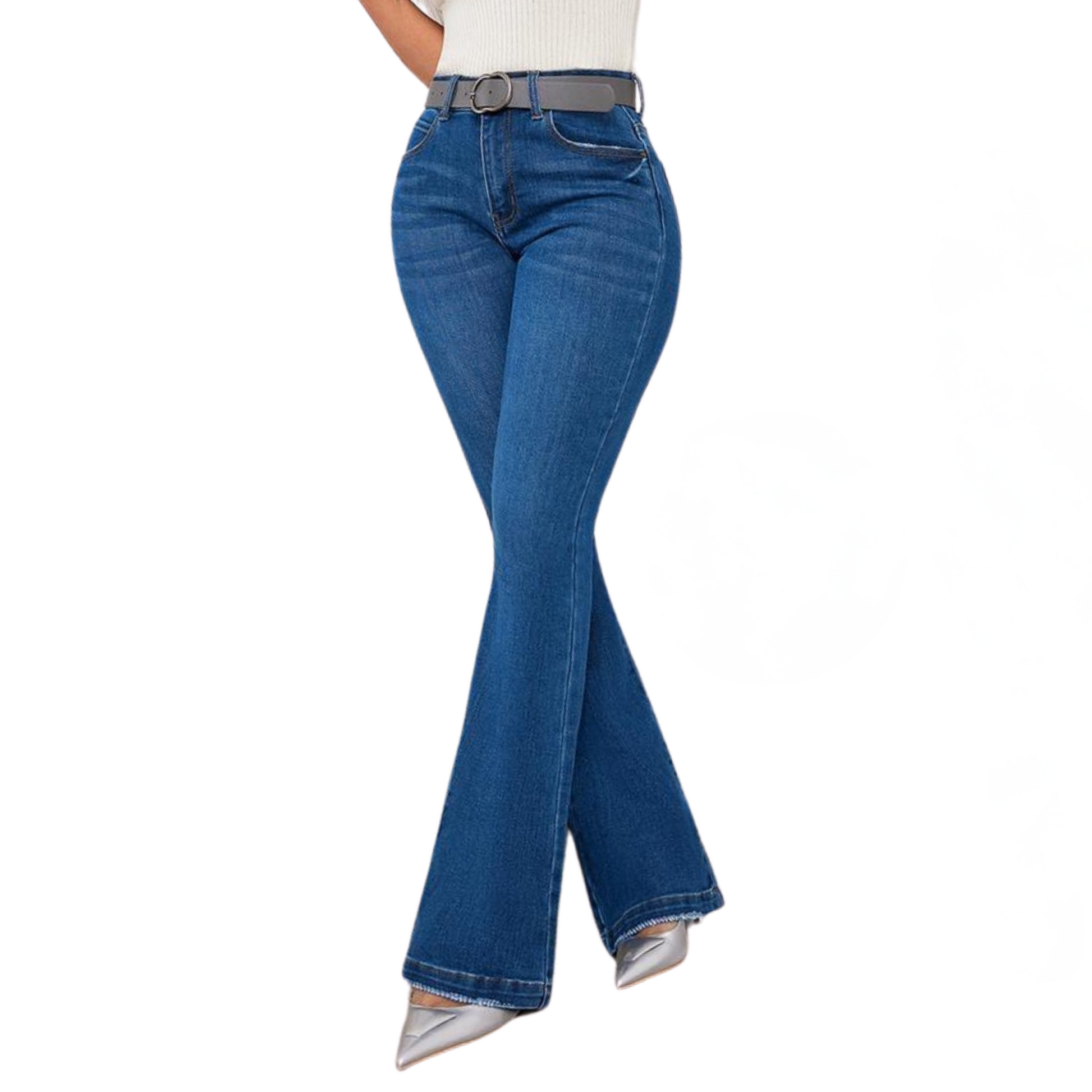 Jeans con corte de bota hotsell