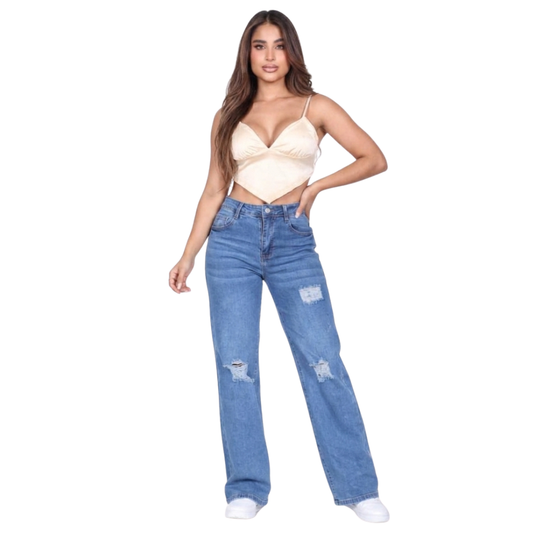 Wide Leg Jeans A33
