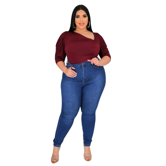 Skinny Jeans Curvy 6068