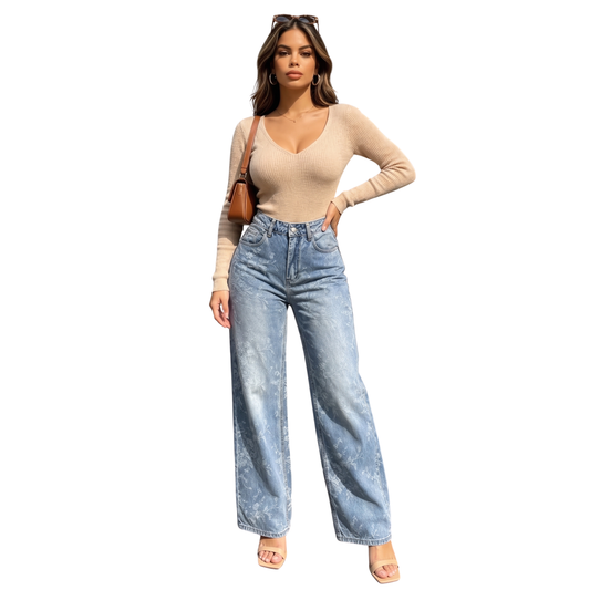 Wide Leg Jeans MS41658