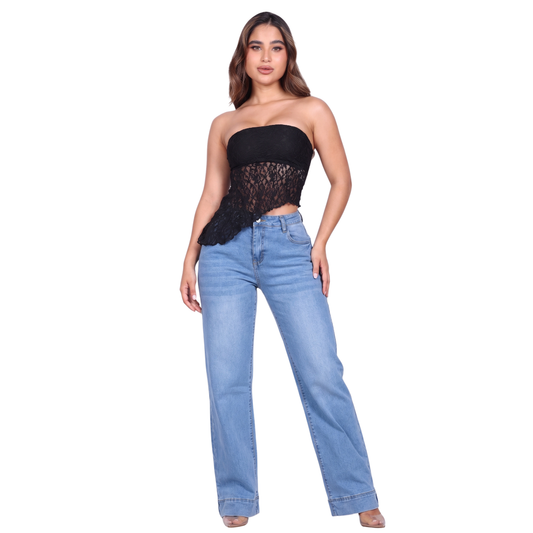 Wide Leg Jeans A1