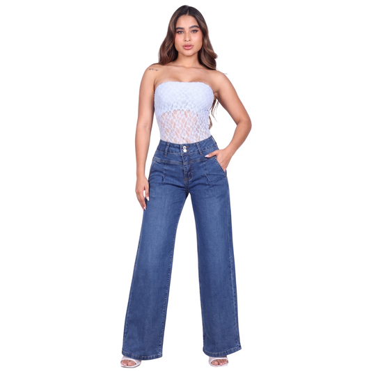 Wide Leg Jeans A6