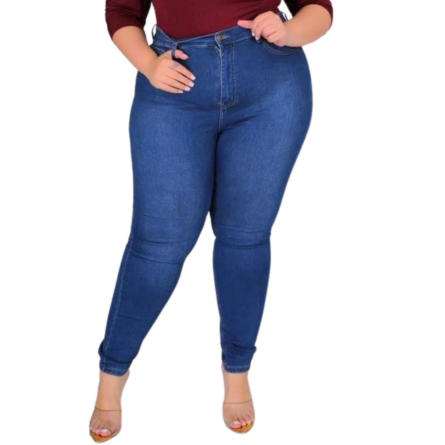 Skinny Jeans Curvy 6068