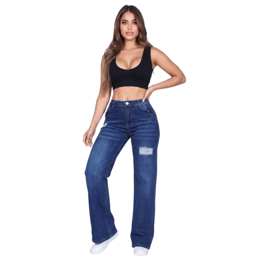 Wide Leg Jeans A19