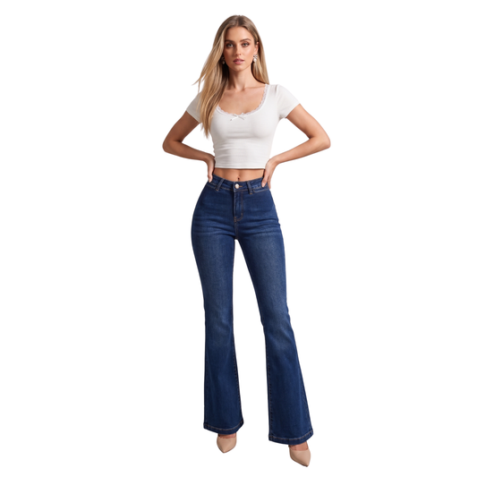 Jeans Corte Bota KP487BB