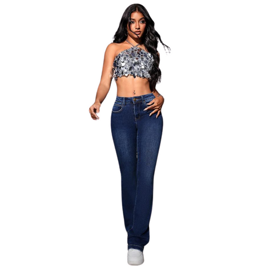 Jeans Corte Bota KX419B
