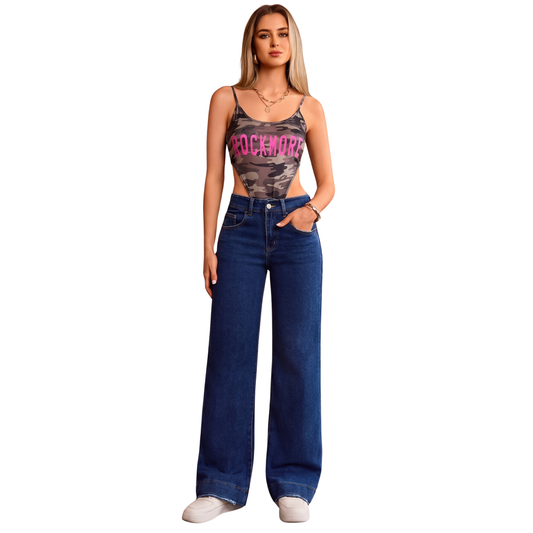 Wide Leg Jeans KP181W
