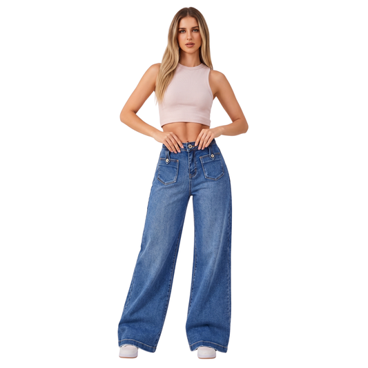 Wide Leg Jeans KP349SW