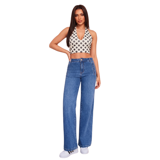 Jeans Wide Leg AXE243W