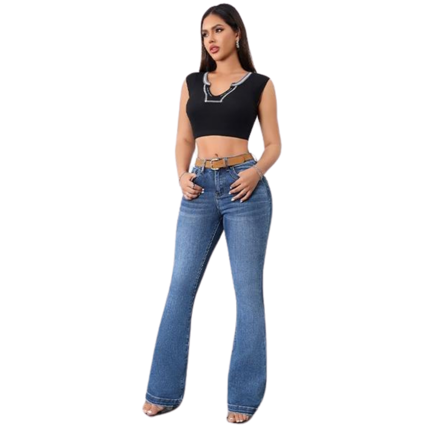 Jeans Corte Bota CX1952BB