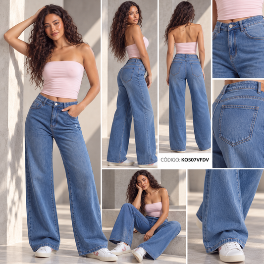 Wide Leg Jeans KO507VF