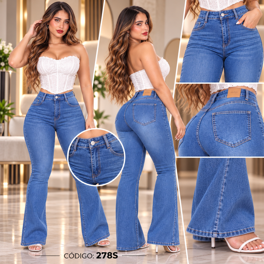 Jeans Corte Bota 278S