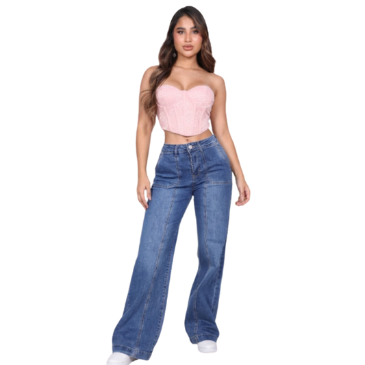 Wide Leg Jeans A31