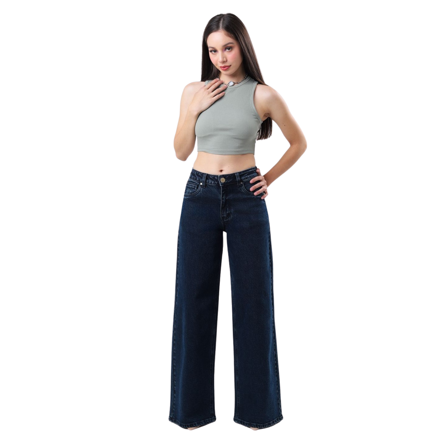 Jeans Wide Leg KY4222