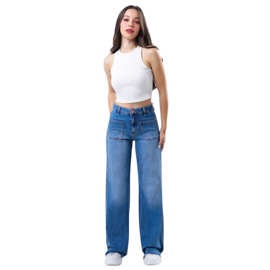Jeans Wide Leg KY4179