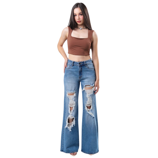 Jeans Wide Leg KY4234