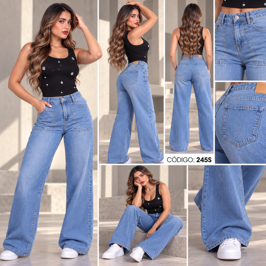 Wide Leg Jeans 245S
