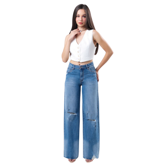 Jeans Wide Leg KY4232