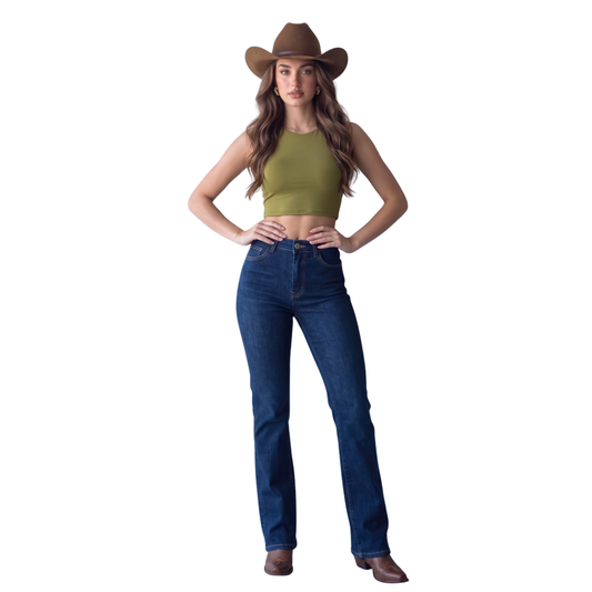 Jeans Corte Bota KO3294BB