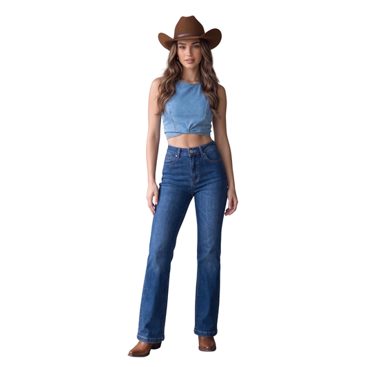 Jeans Corte Bota KO3293BB