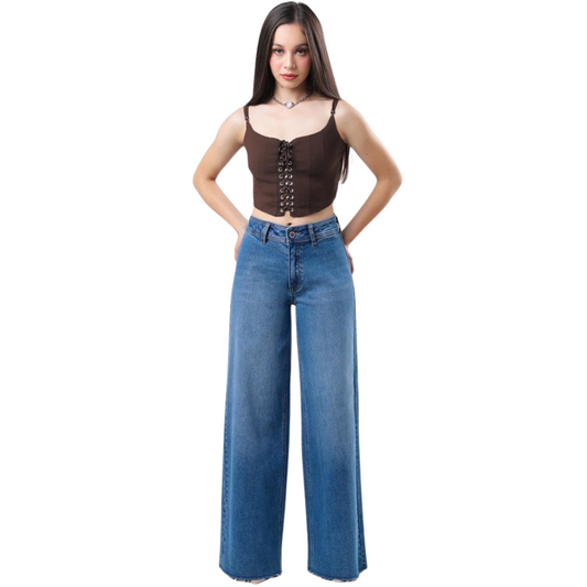 Jeans Wide Leg KY422