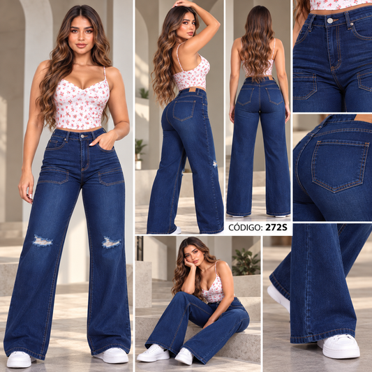 Wide Leg Jeans 272S