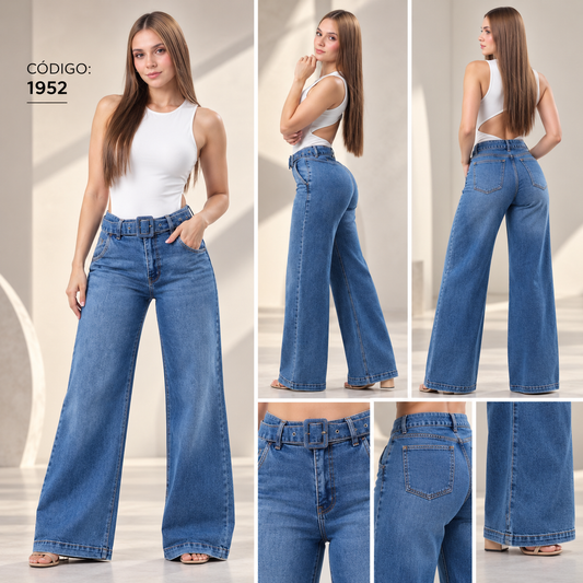 Wide Leg Jeans DFF1952