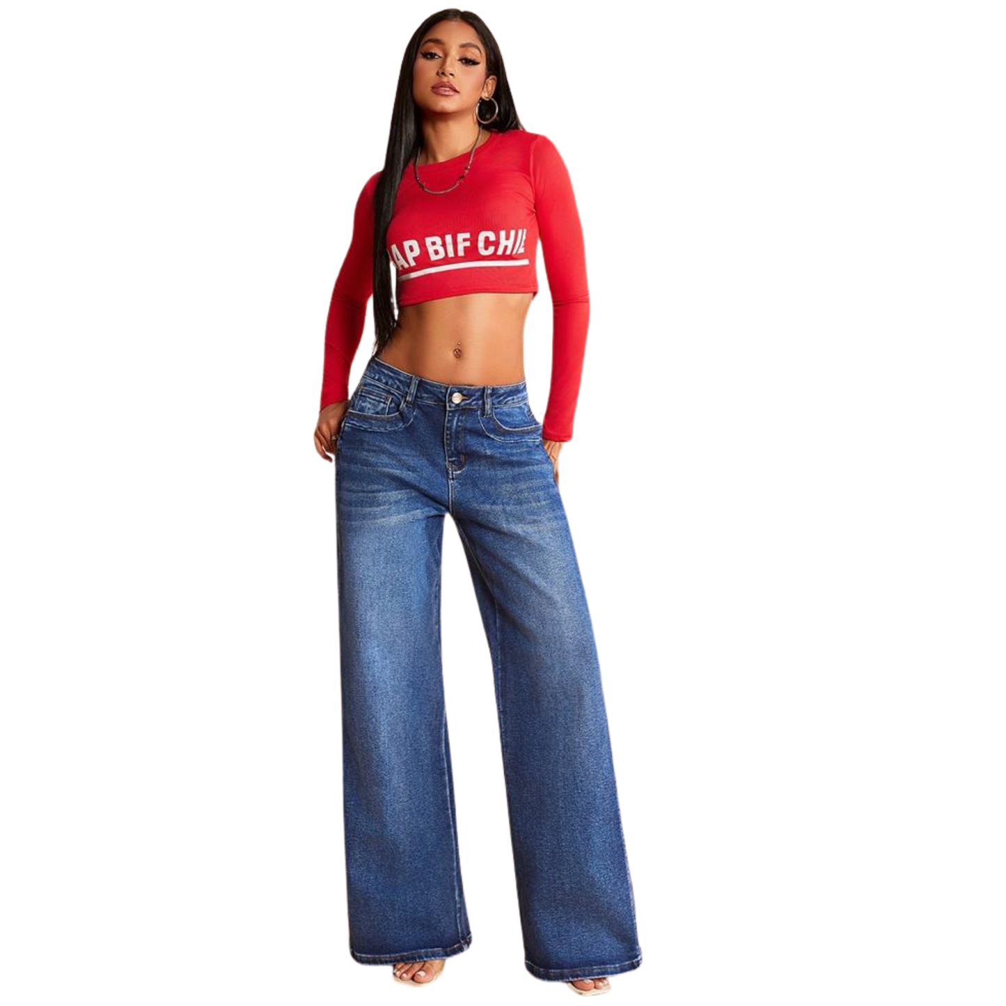 Jeans Wide Leg KP315W