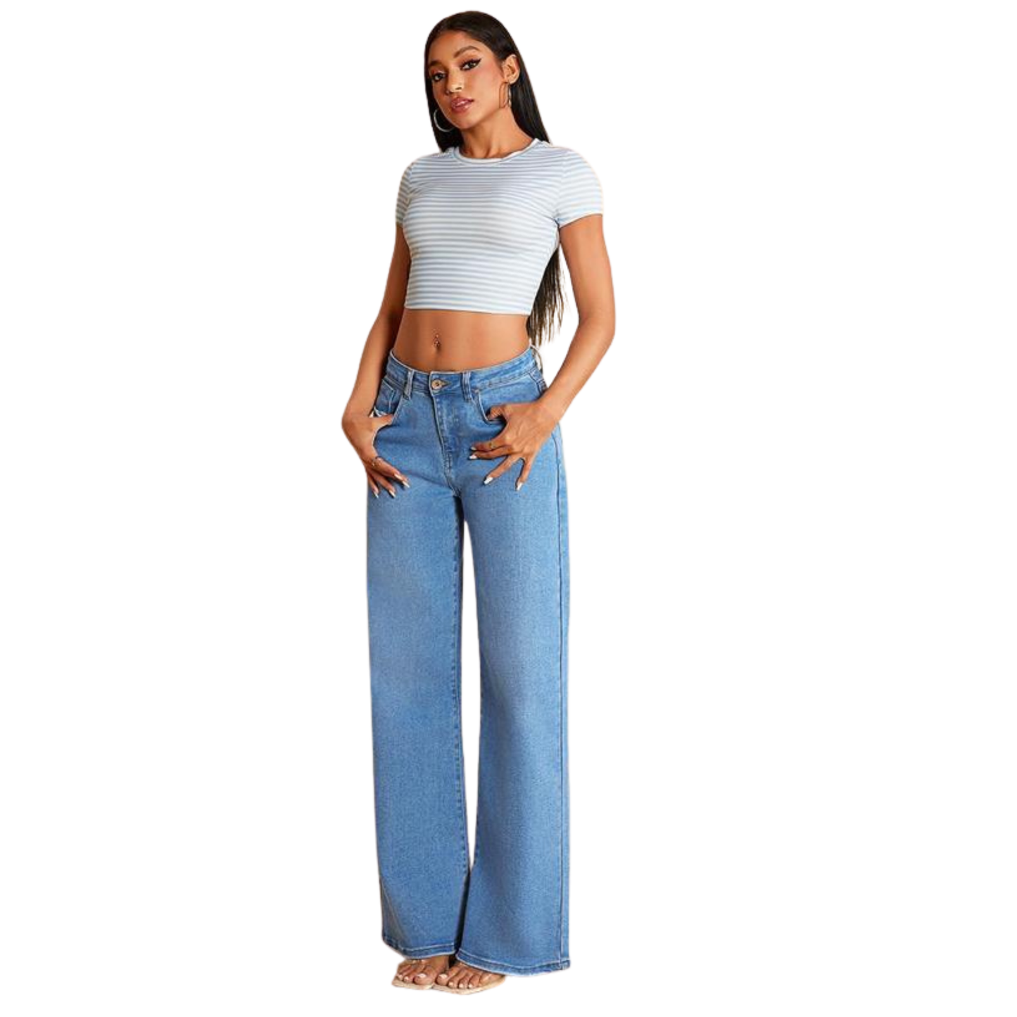 Jeans Wide Leg KP243SW